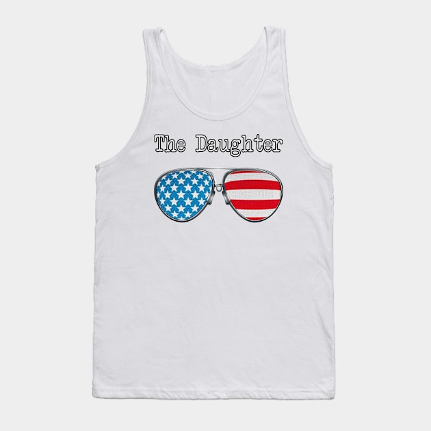 AMERICA PILOT GLASSES THE DAUGHTER Tank Top by SAMELVES